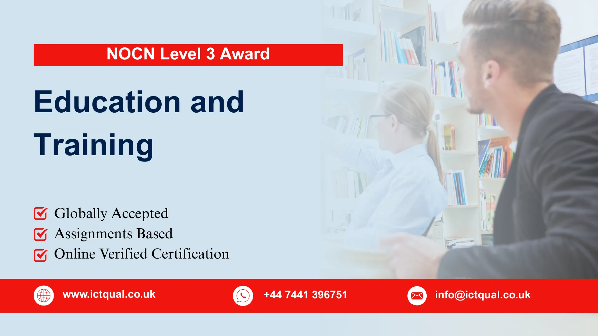 NOCN Level 3 Award in Education and Training