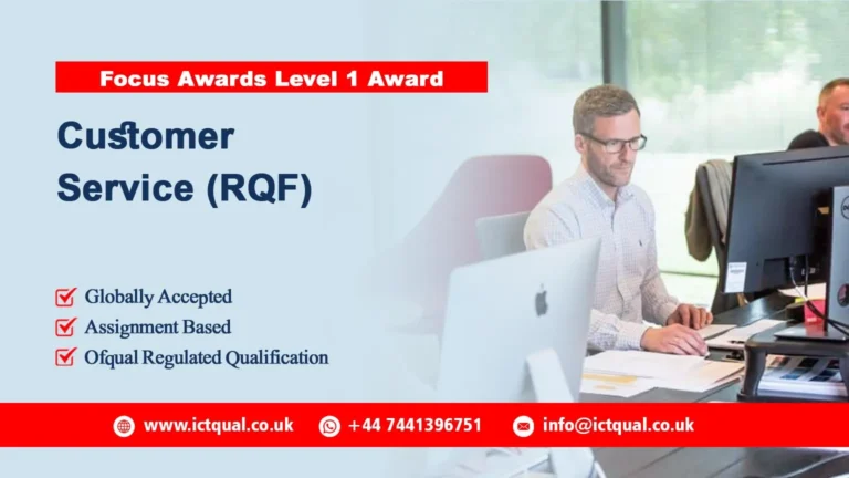 Focus Awards Level 1 Award In Customer Service (RQF)