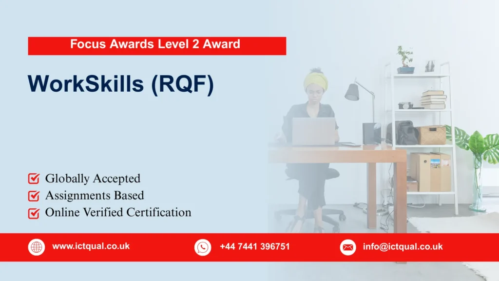 Focus Awards Level 2 Award in WorkSkills (RQF)
