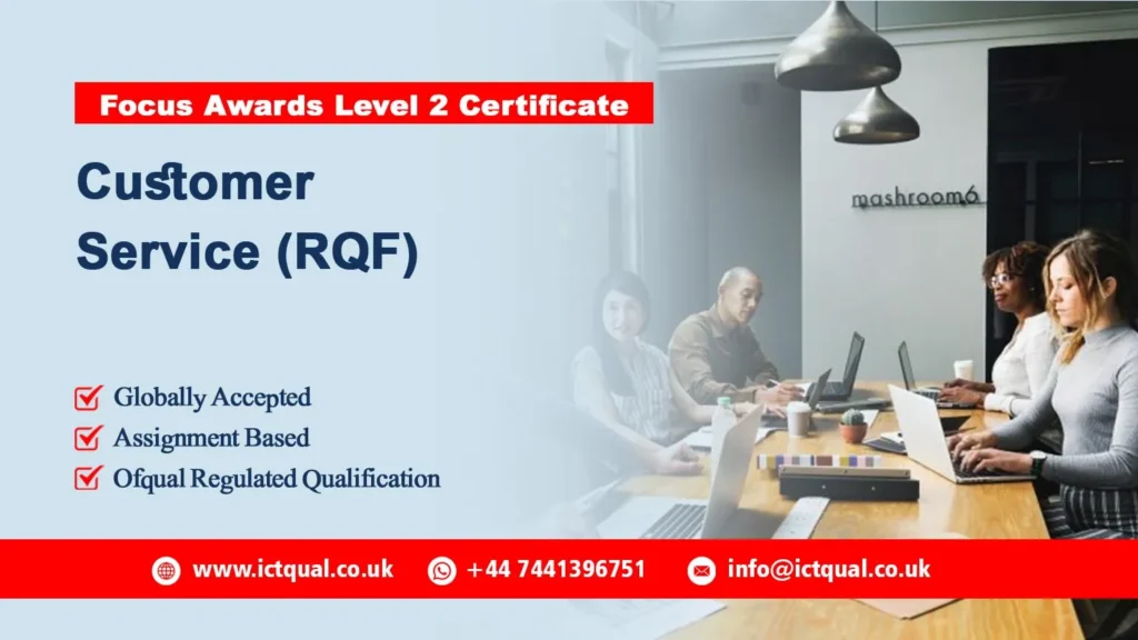 Focus Awards Level 2 Certificate In Customer Service (RQF)