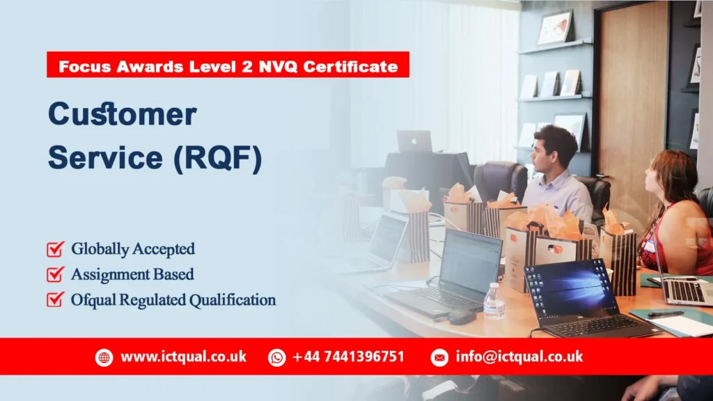 Focus Awards Level 2 NVQ Certificate in Customer Service (RQF)