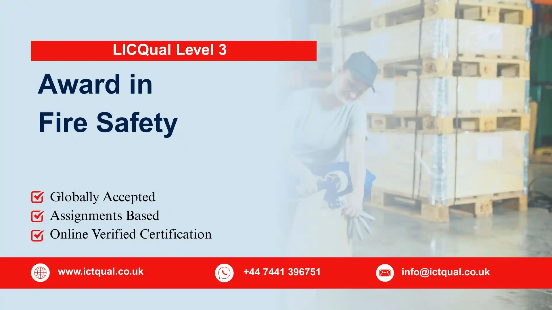 LICQual Level 1 Award in Manual Handling at Work