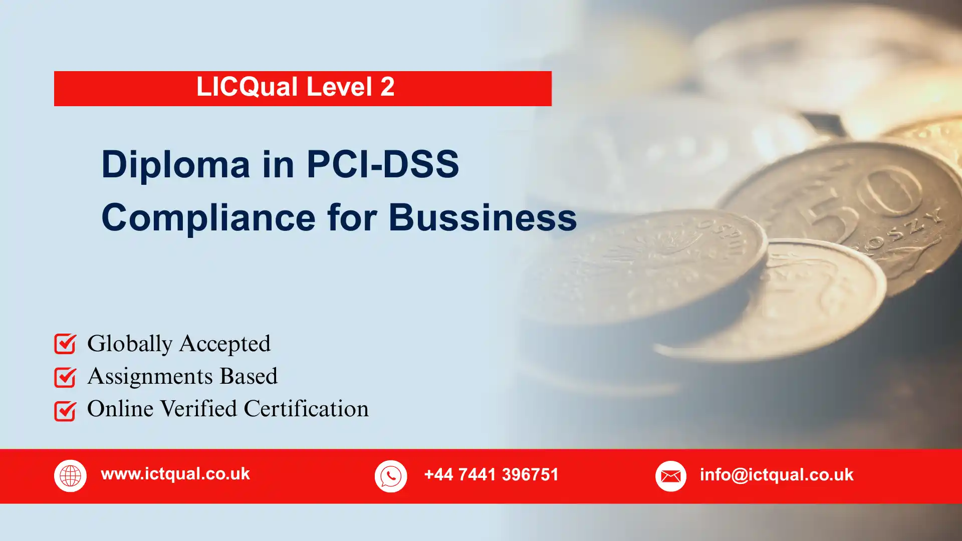 LICQual Level 2 Diploma in PCI-DSS Compliance for Bussiness