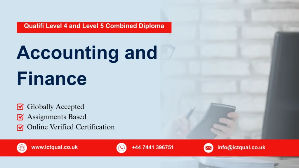 Qualifi Level 4 and Level 5 Combined Diploma in Accounting and Finance