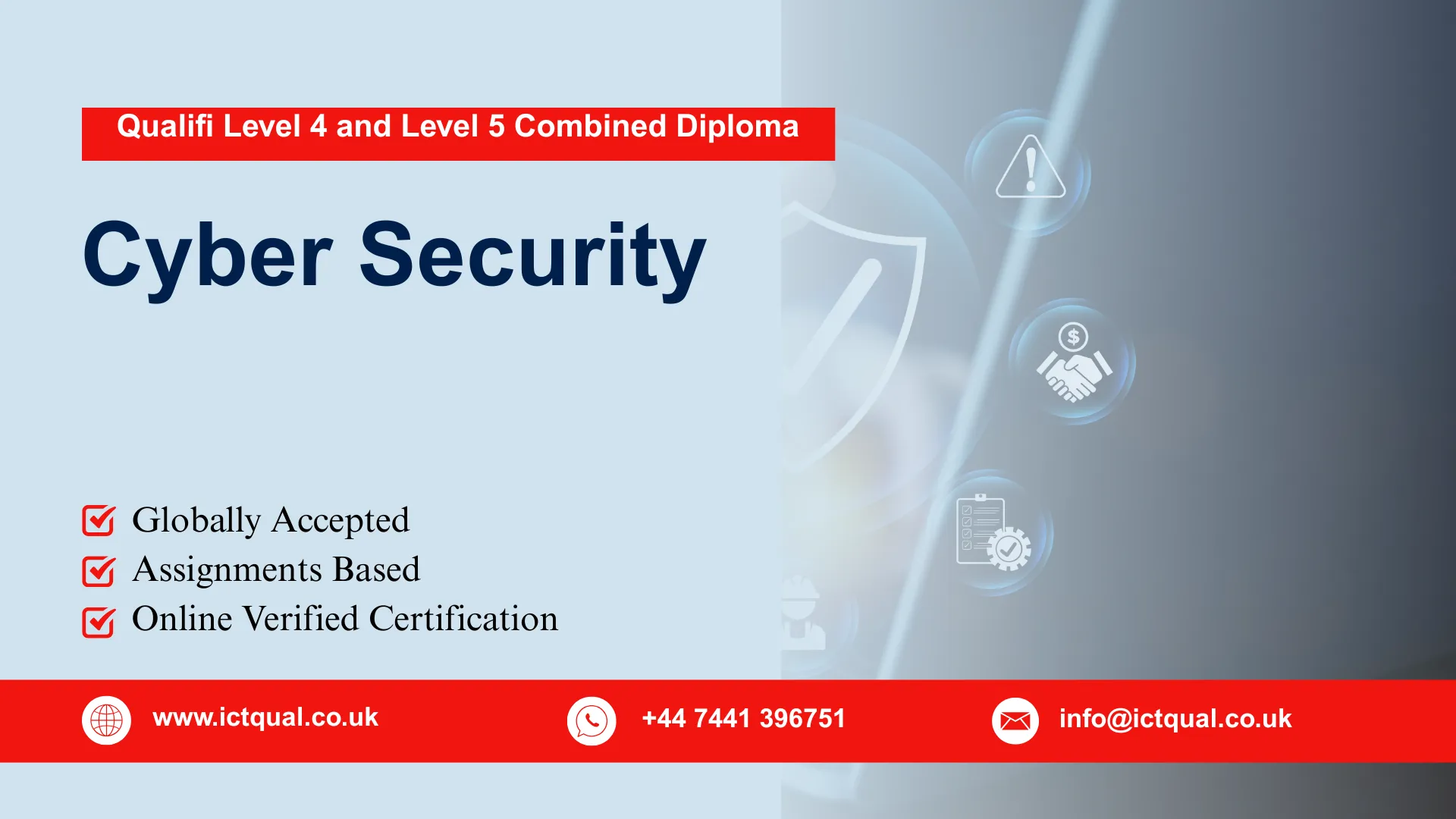 Qualifi Level 4 and Level 5 Combined Diploma in Cyber Security