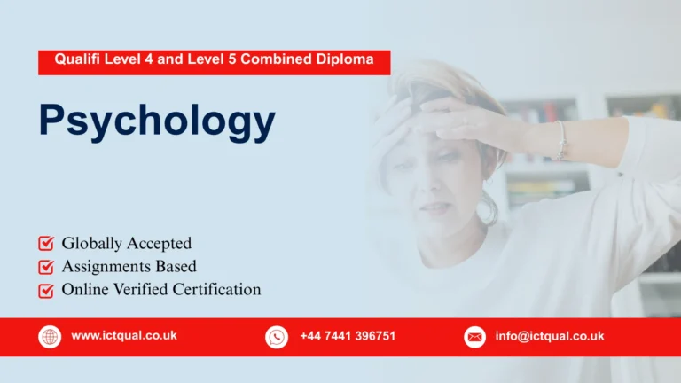 Qualifi Level 4 and Level 5 Combined Diploma in Psychology