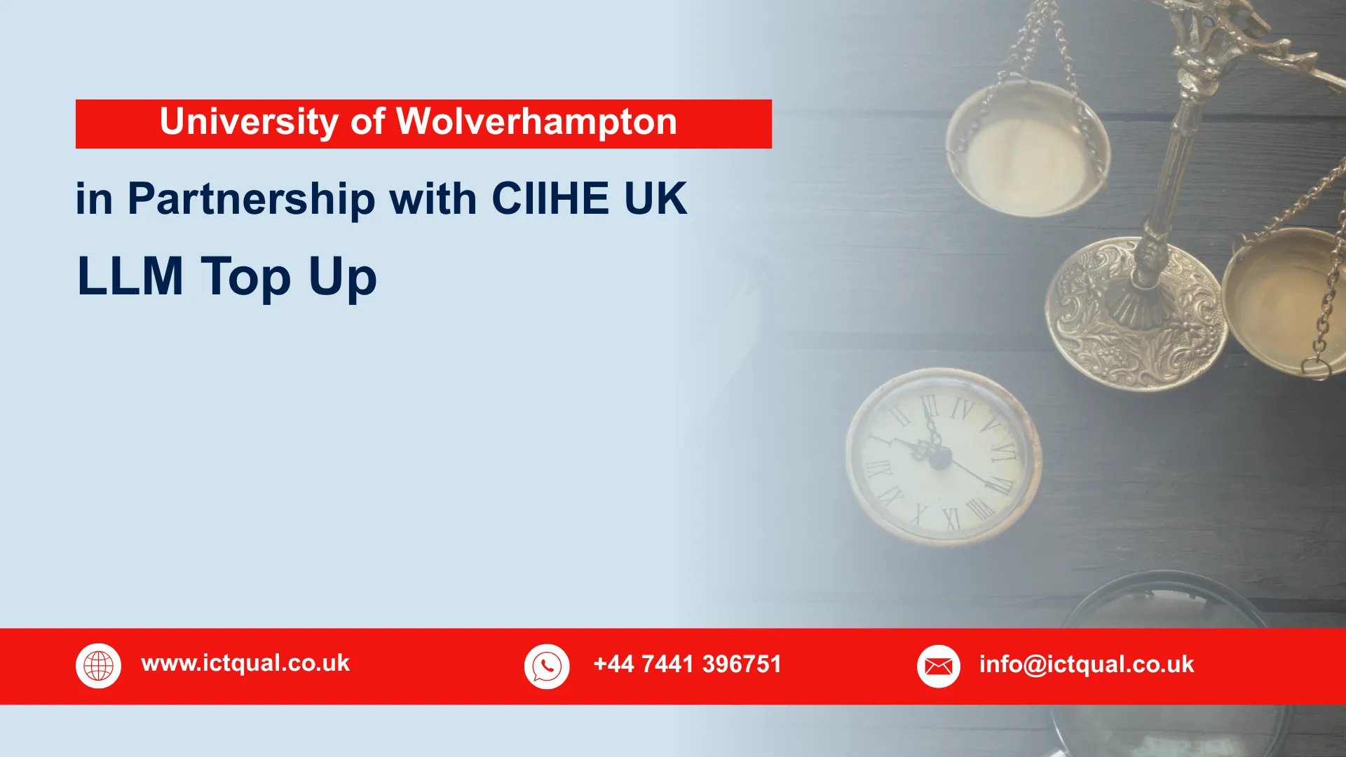 University of Wolverhampton LLM Top Up