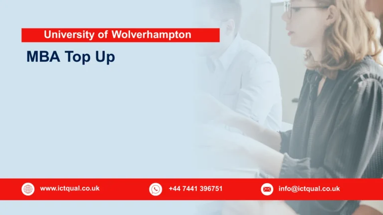 University of Wolverhampton MBA Top Up