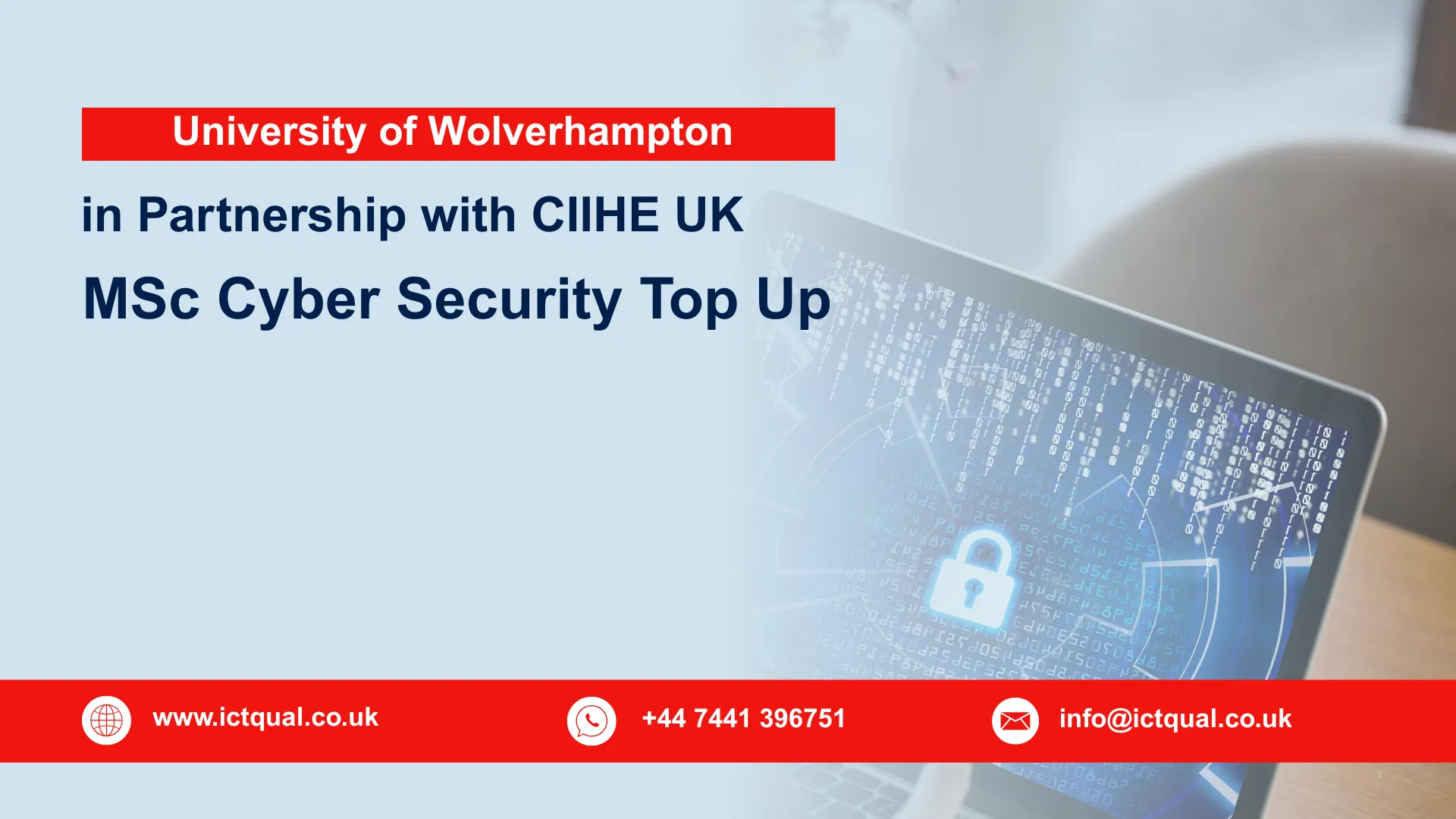 University of Wolverhampton MSc Cyber Security Top Up