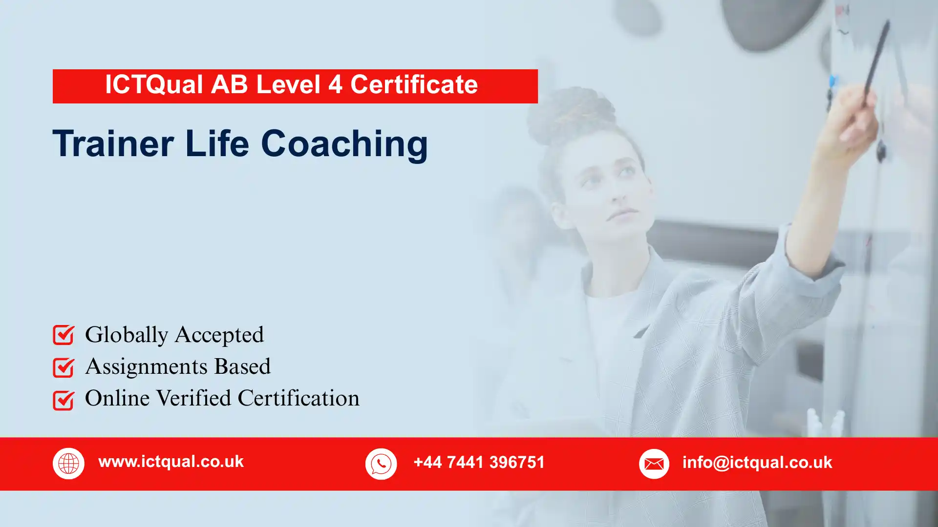 ICTQual AB Level 4 Certificate in Trainer Life Coaching