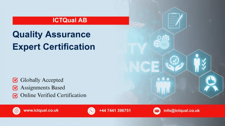 ICTQual AB Quality Assurance Expert Certification (QAEC)