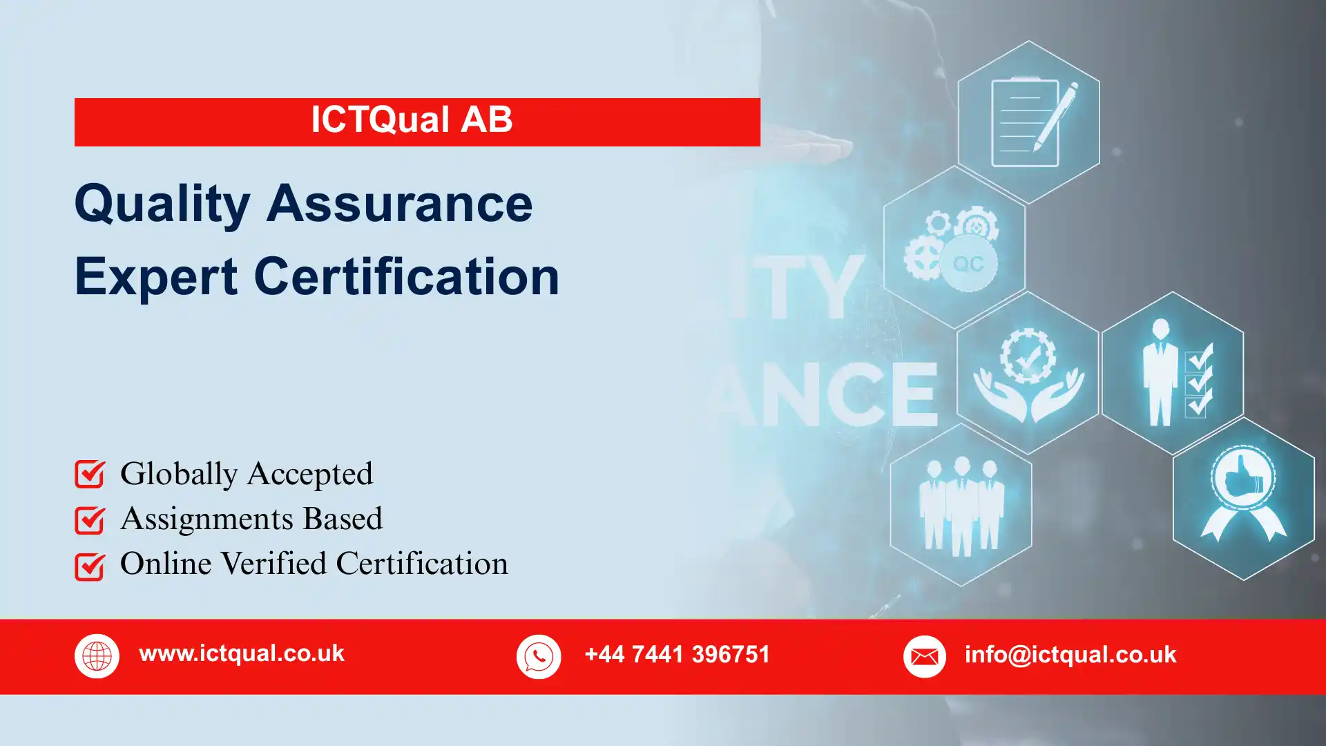 ICTQual AB Quality Assurance Expert Certification (QAEC)