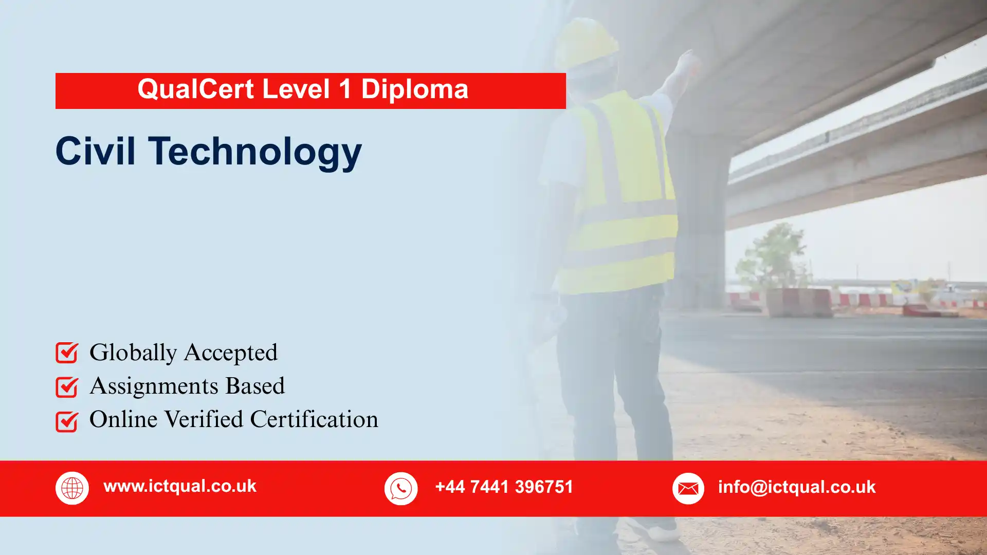 QualCert Level 1 Diploma in Civil Technology