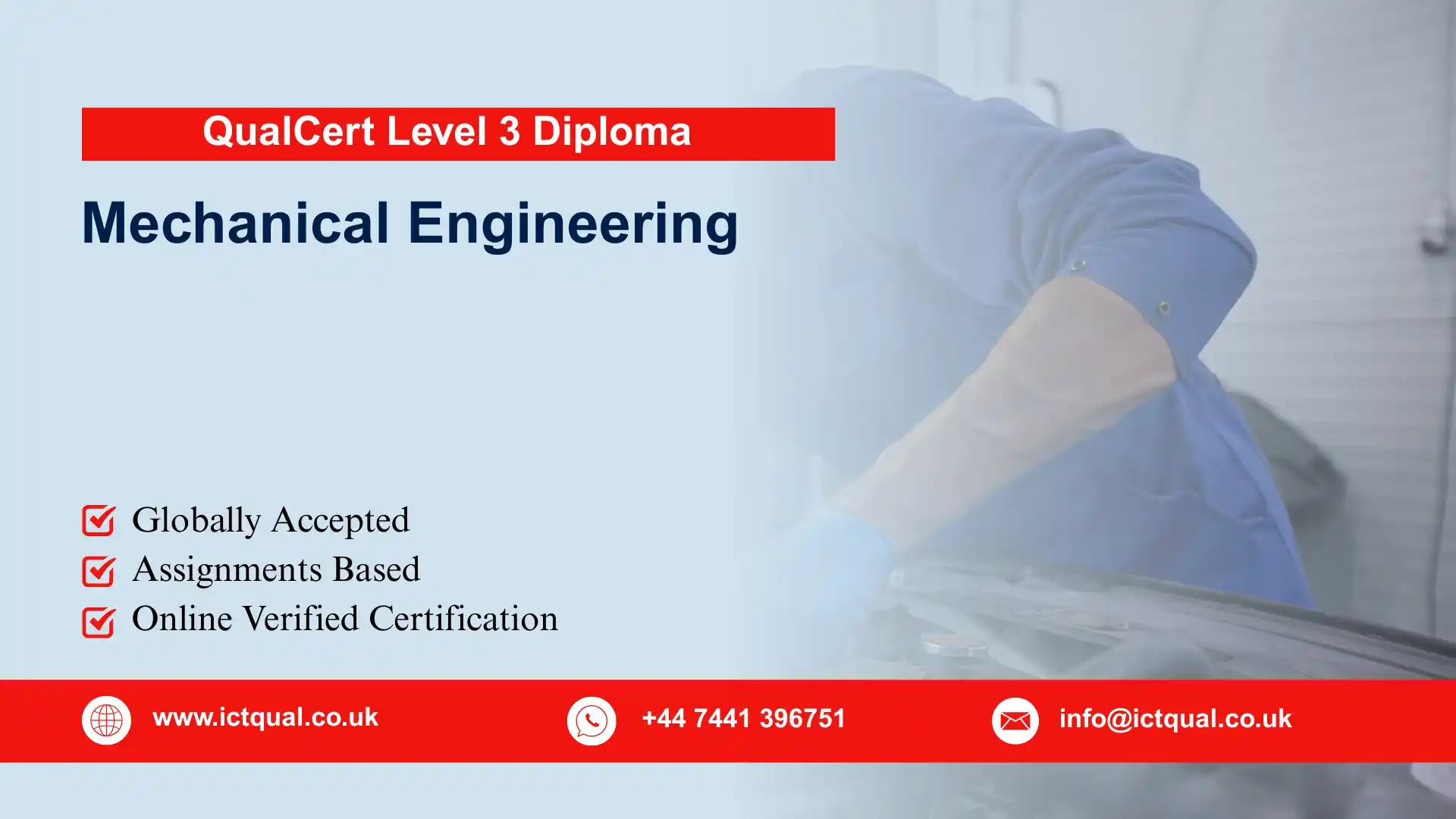 QualCert Level 3 Diploma in Mechanical Engineering