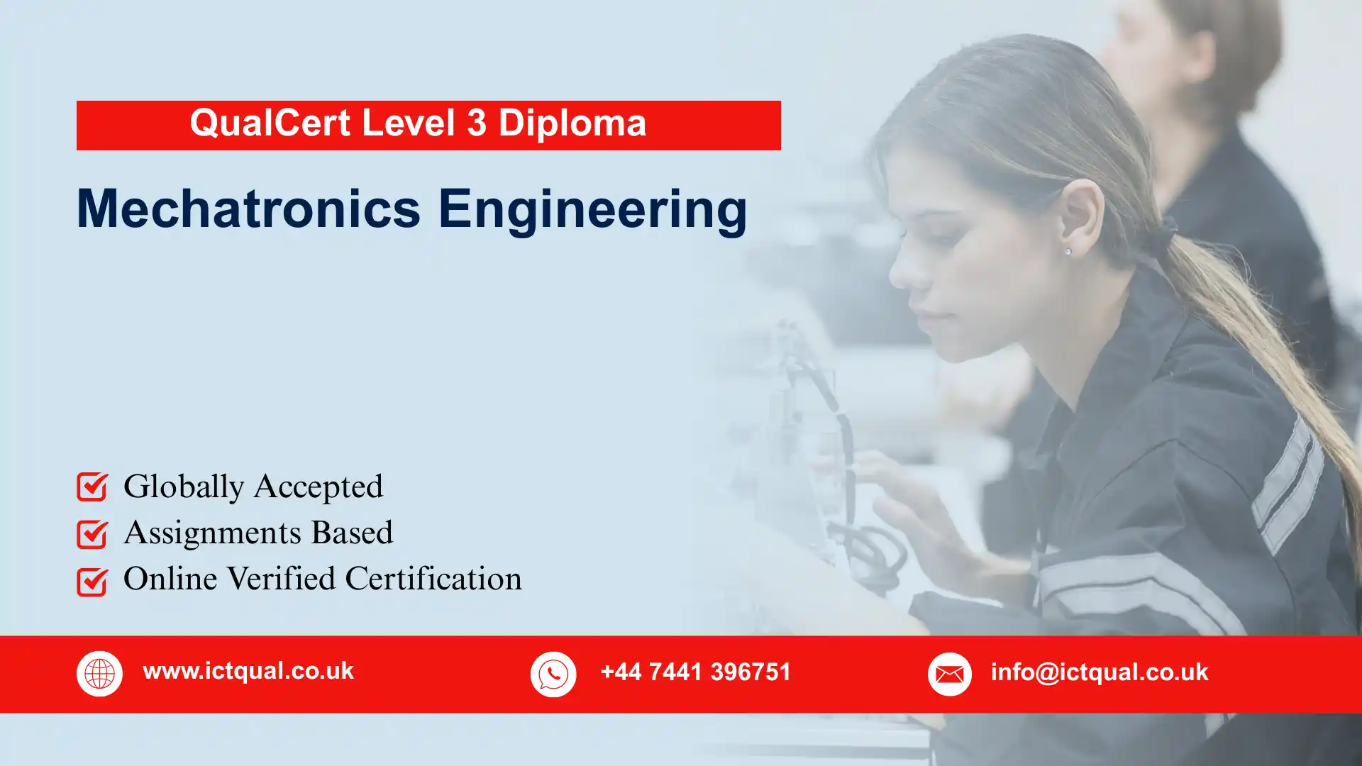 QualCert Level 3 Diploma in Mechatronics Engineering