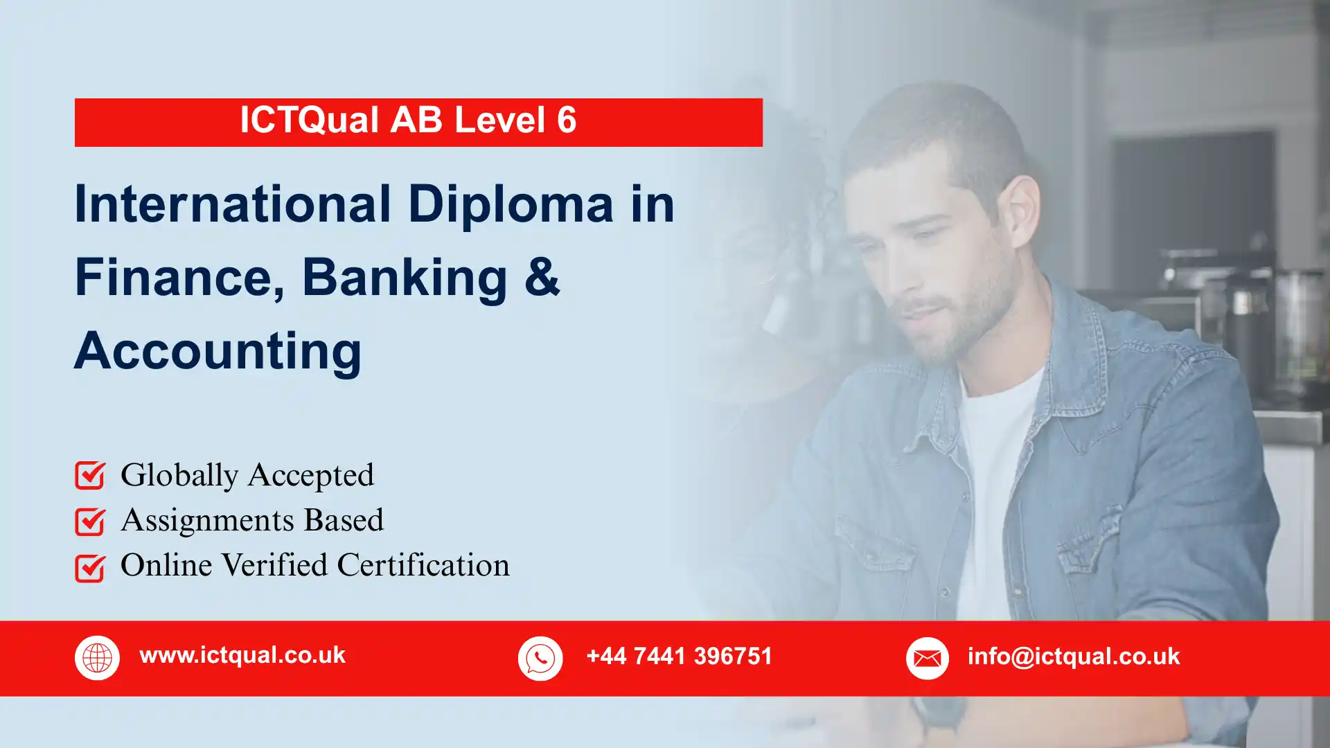 ICTQual AB Level 6 International Diploma in Finance, Banking & Accounting