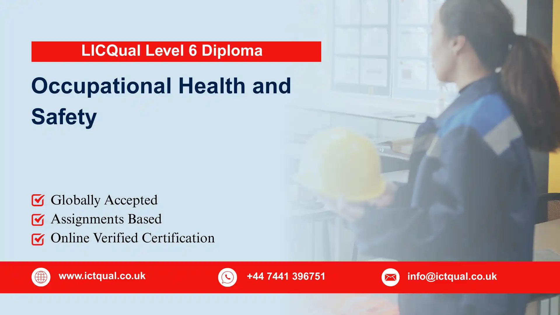 LICQual Level 6 Diploma in Occupational Health and Safety
