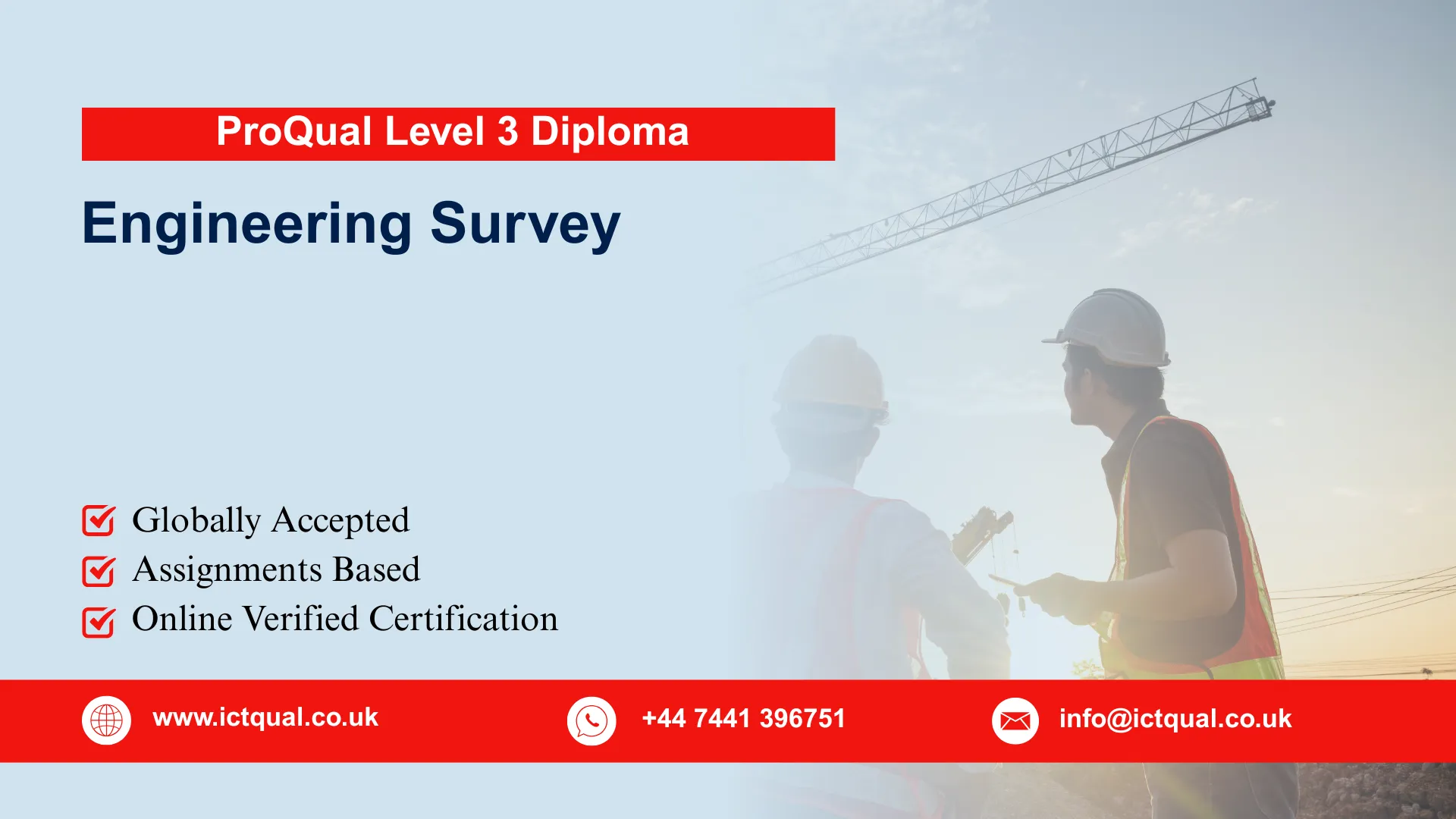 ProQual Level 5 Diploma in Engineering Survey