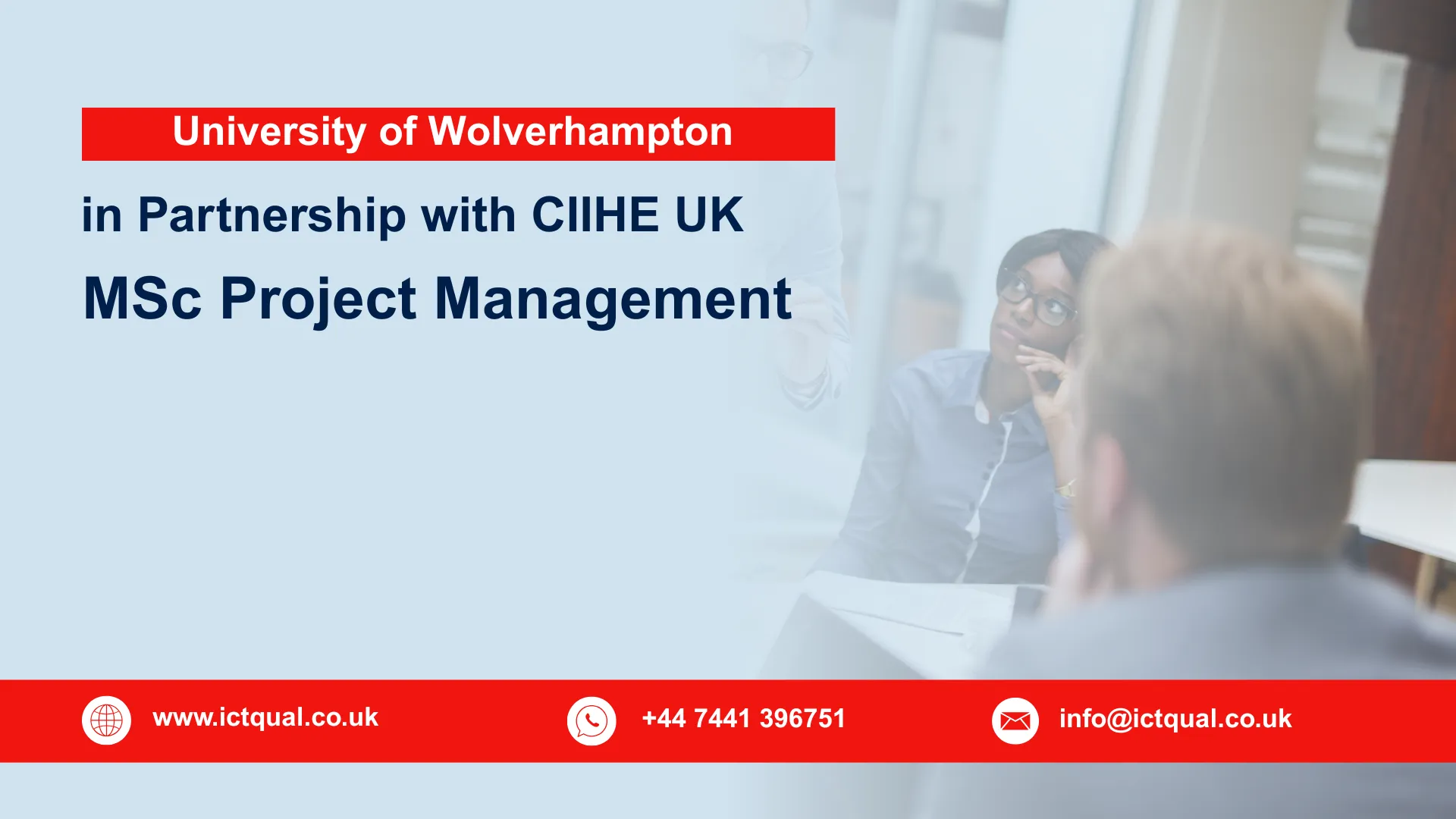 University of Wolverhampton MSc Project Management