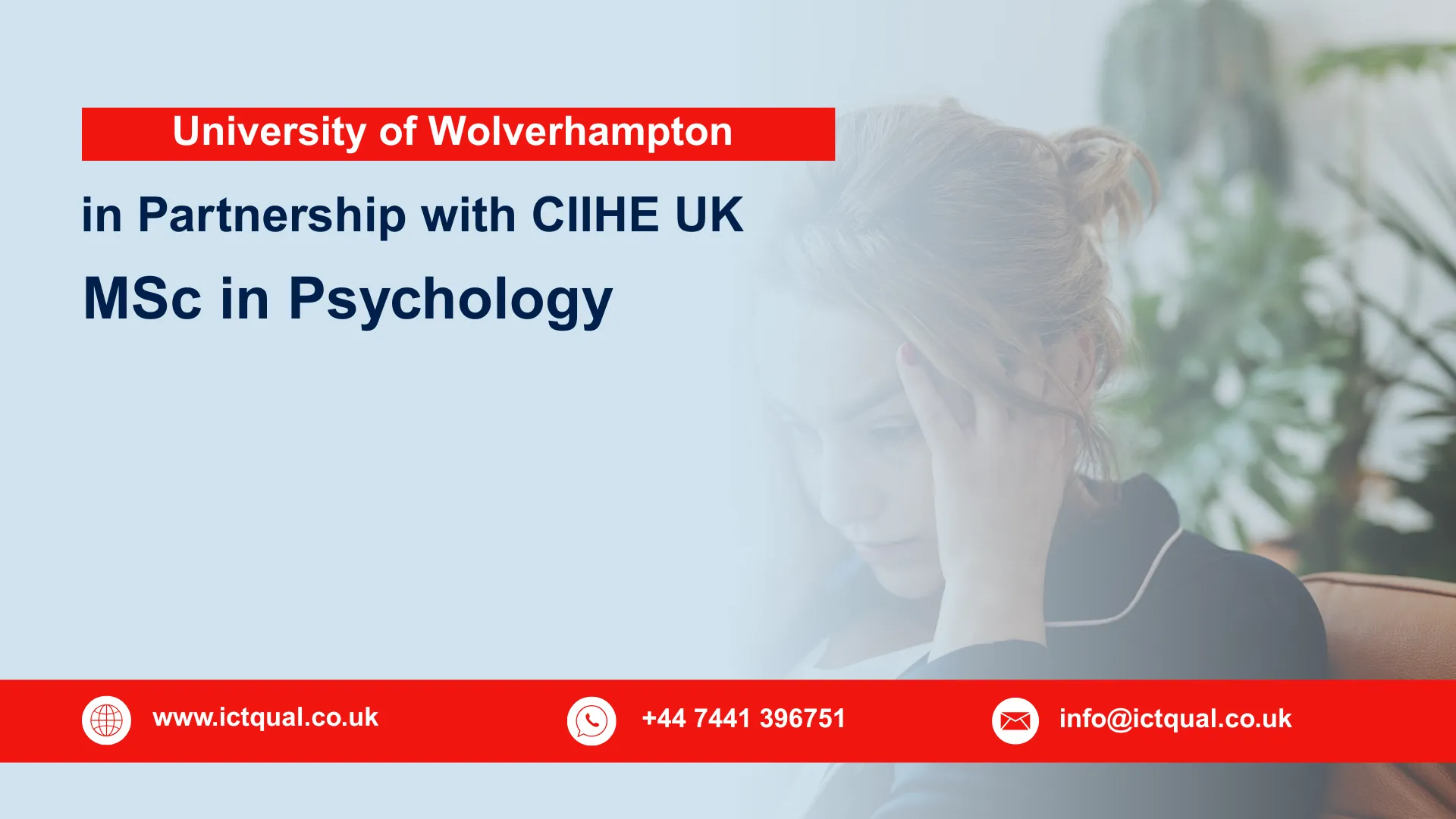 University of Wolverhampton MSc in Psychology