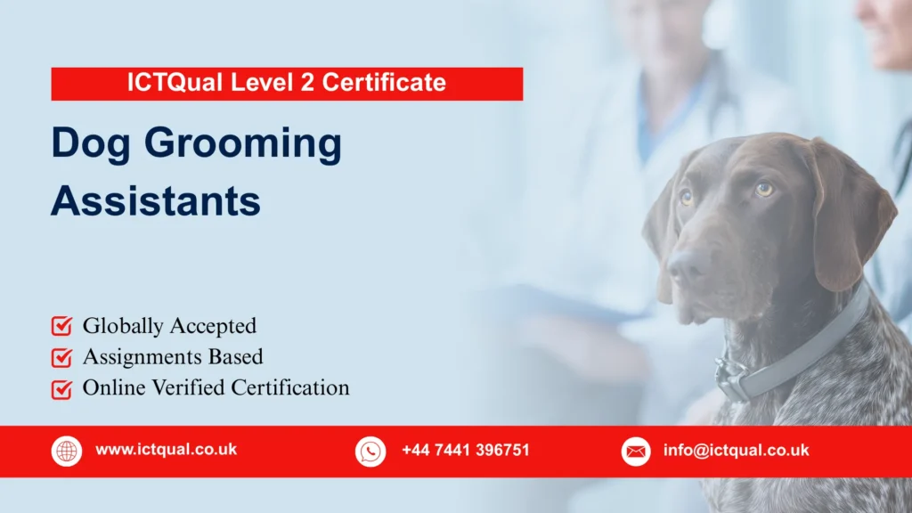 ICTQual Level 2 Certificate for Dog Grooming Assistants 255 ICTQual Level 2 Certificate for Dog Grooming Assistants