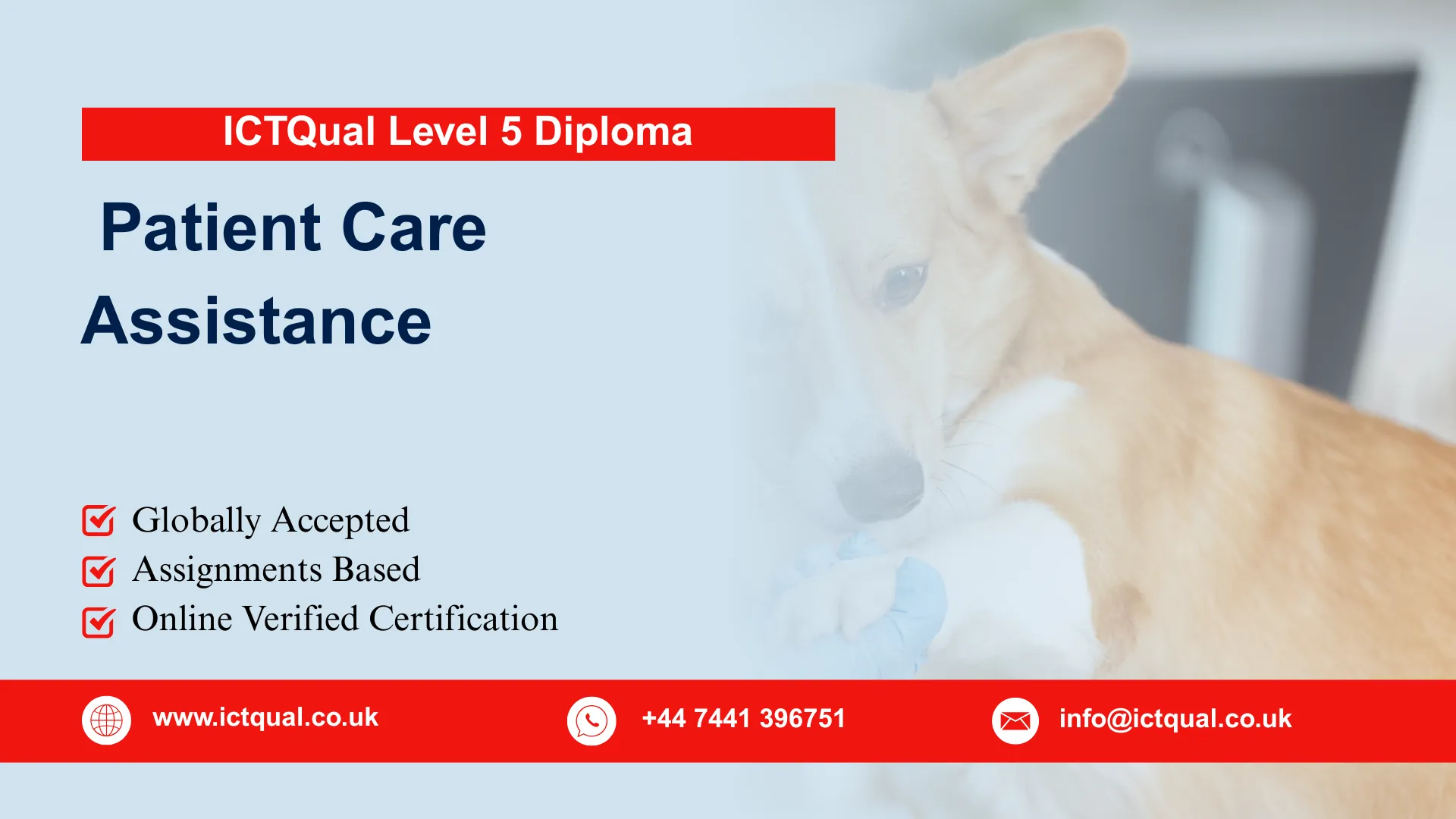 ICTQual Level 5 Diploma in Patient Care Assistance