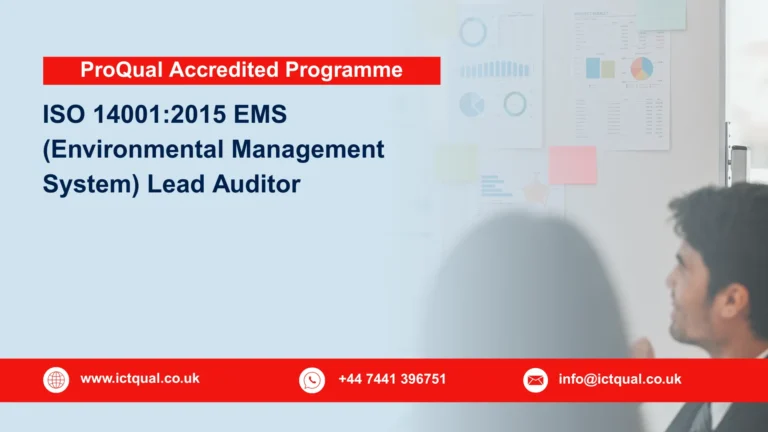 ISO 14001:2015 EMS (Environmental Management System) Lead Auditor