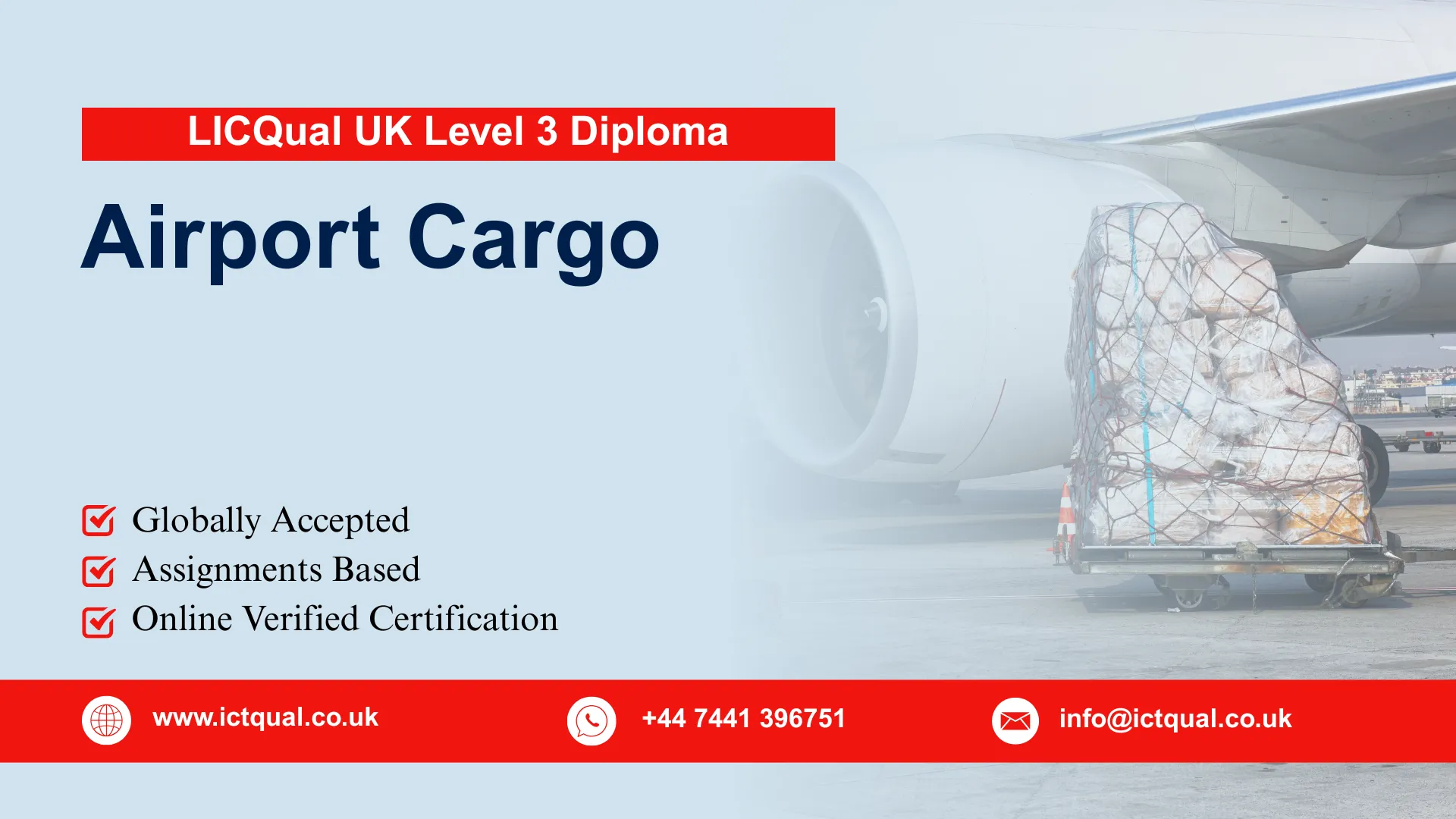 LICQual UK Level 3 Diploma in Airport Cargo