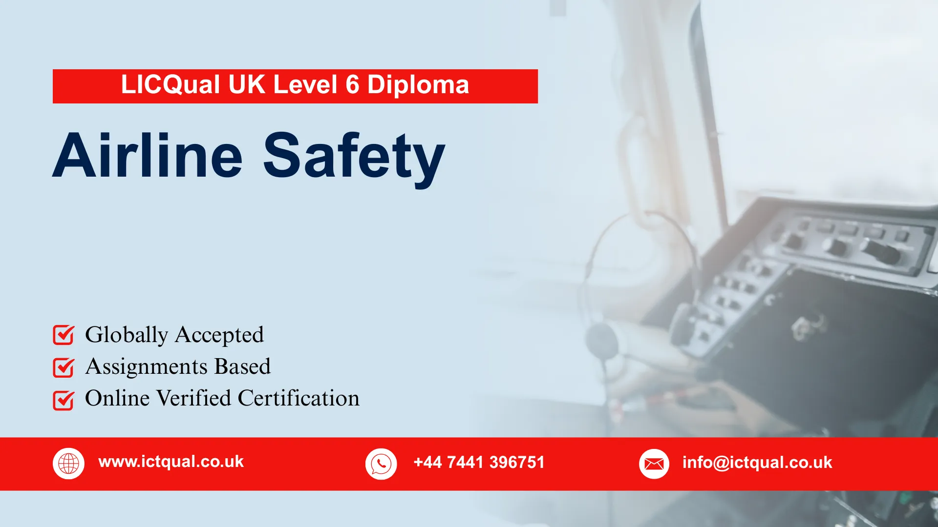 LICQual UK Level 6 Diploma in Airline Safety