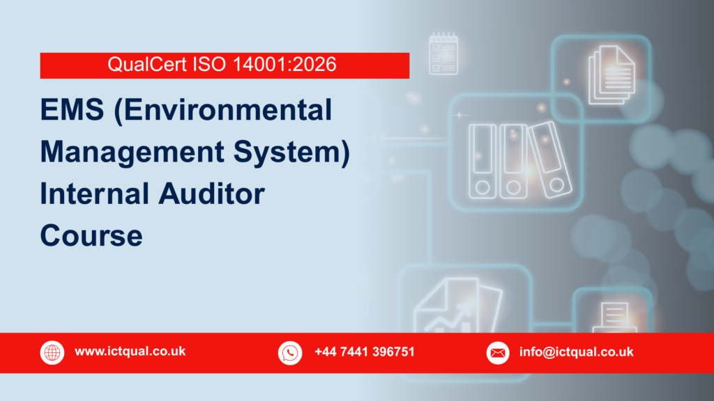 QualCert ISO 14001:2026 EMS (Environmental Management System) Internal Auditor Course 151 QualCert ISO 14001:2026 EMS (Environmental Management System) Internal Auditor Course