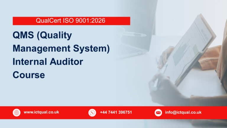 QualCert ISO 9001:2026 QMS (Quality Management System) Internal Auditor Course