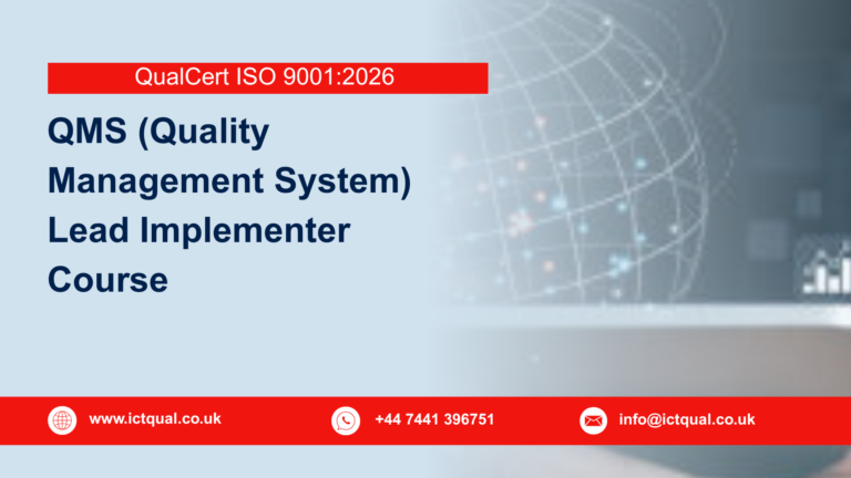 QualCert ISO 9001:2026 QMS (Quality Management System) Lead Implementer Course