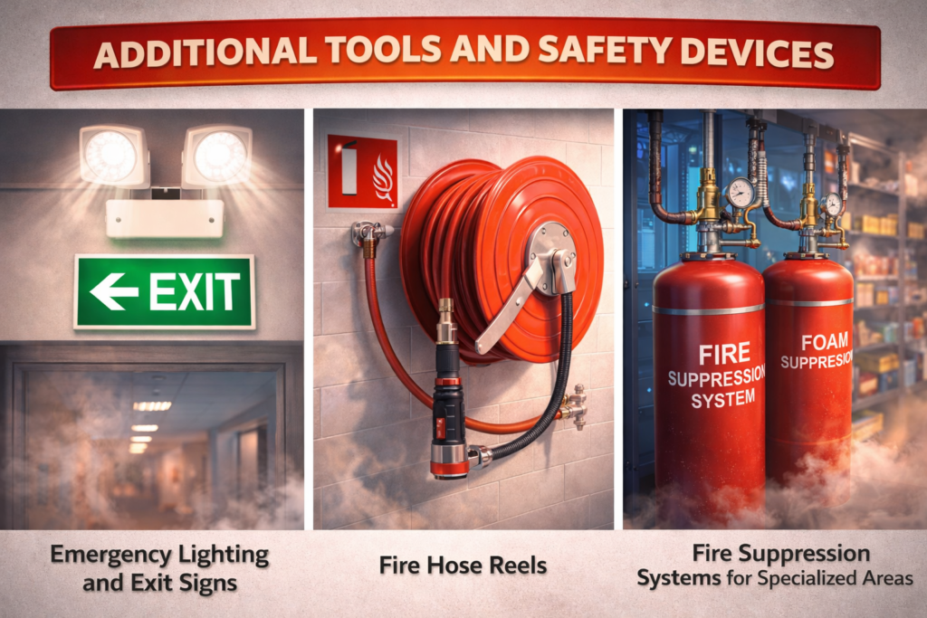 What is Fire Safety? 6 Additional Tools and Safety Devices