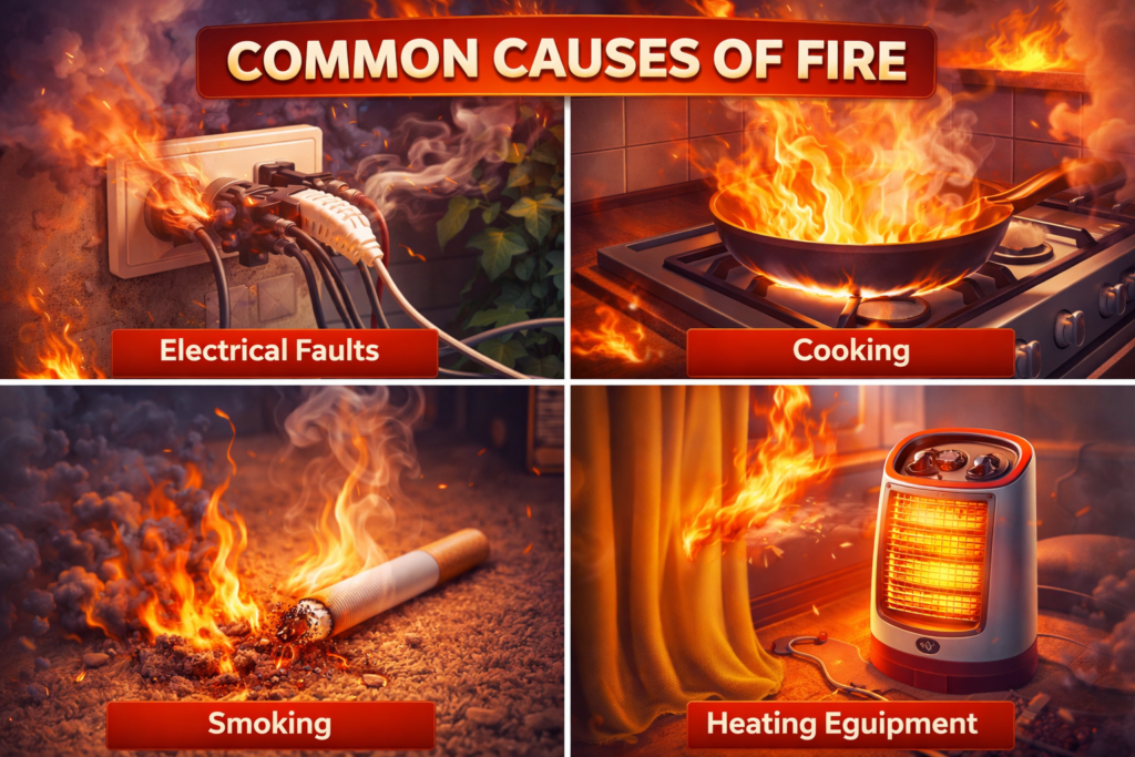 What is Fire Safety? 1 Common Causes of Fire