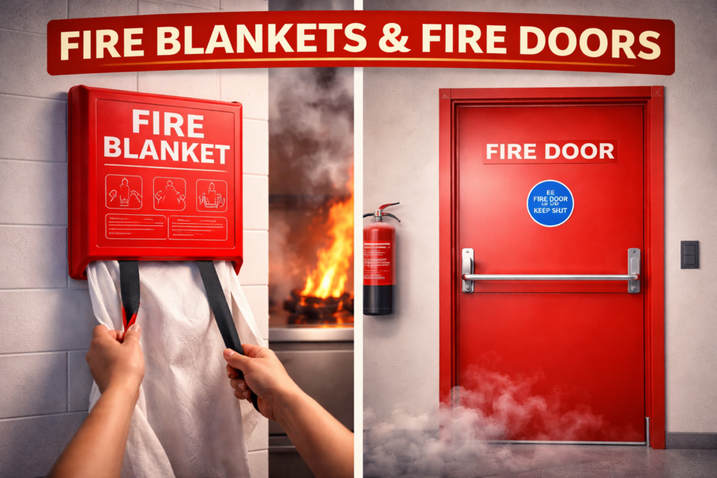 What is Fire Safety? 5 Fire Blankets and Fire Doors