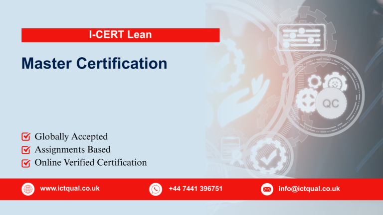 I-CERT Lean Master Certification