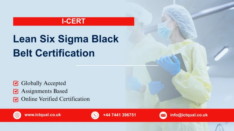 I-CERT Lean Six Sigma Black Belt Certification