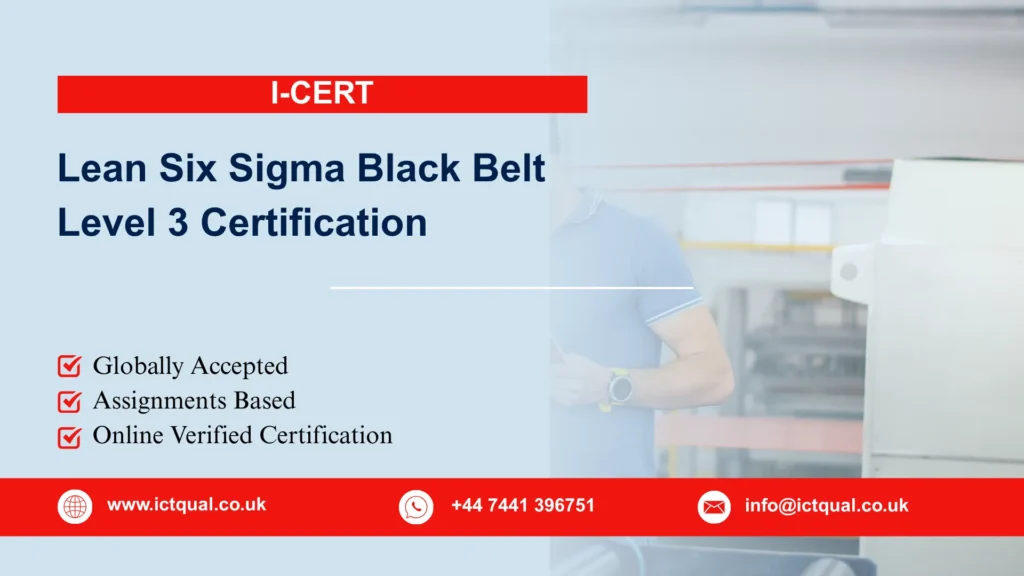 I-CERT Lean Six Sigma Green Belt Level 2 Certification