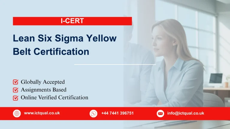 I-CERT Lean Six Sigma Yellow Belt Certification