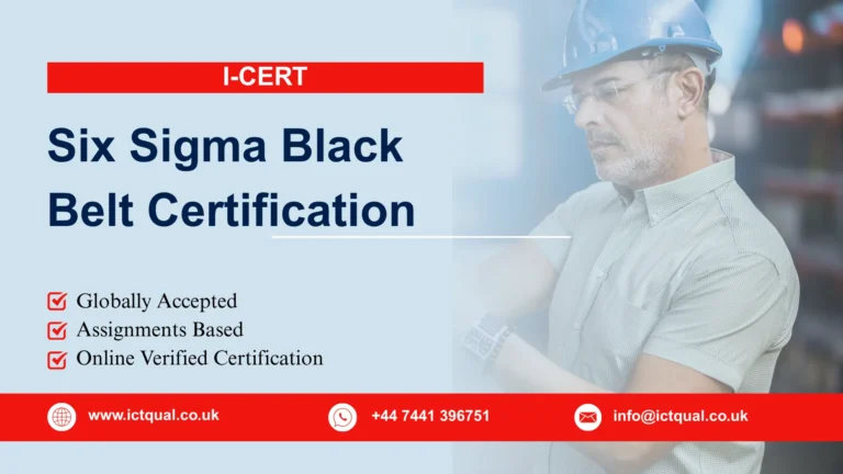 I-CERT Six Sigma Black Belt Certification