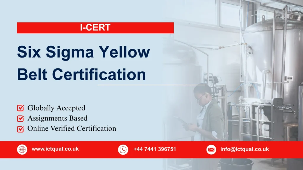 I-CERT Six Sigma Yellow Belt Certification