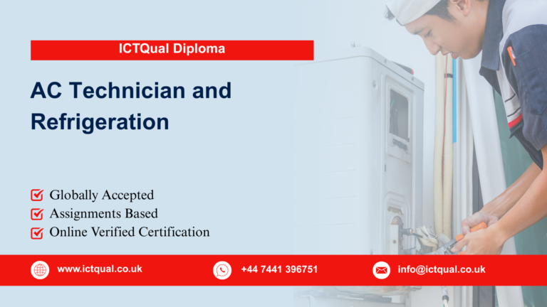ICTQual Diploma in AC Technician and Refrigeration