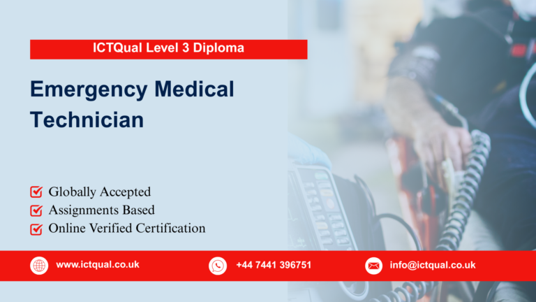 ICTQual Level 3 Diploma in Emergency Medical Technician