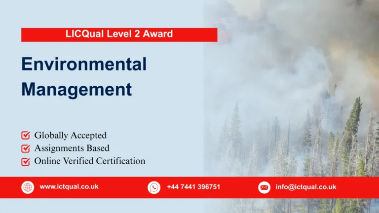 LICQual Level 2 Award in Environmental Management