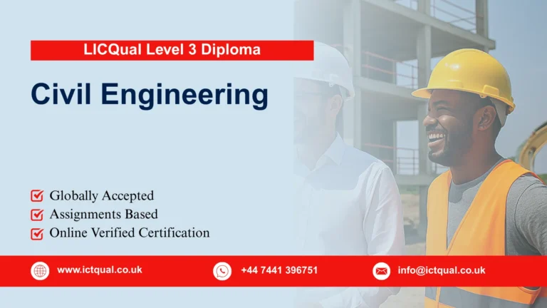 LICQual Level 3 Diploma in Civil Engineering