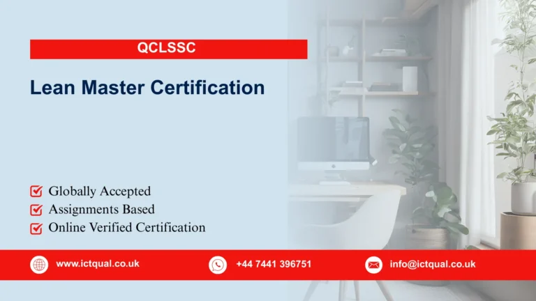 QCLSSC Lean Master Certification