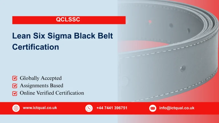 QCLSSC Lean Six Sigma Black Belt Certification