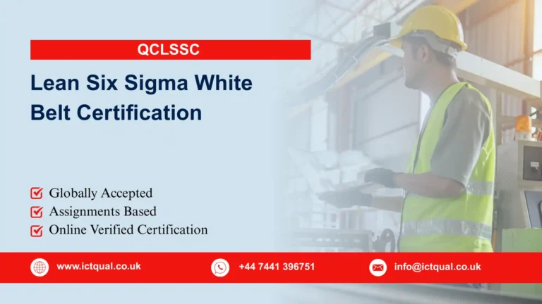 QCLSSC Lean Six Sigma White Belt Certification