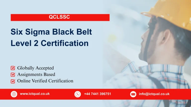QCLSSC Six Sigma Black Belt Level 2 Certification