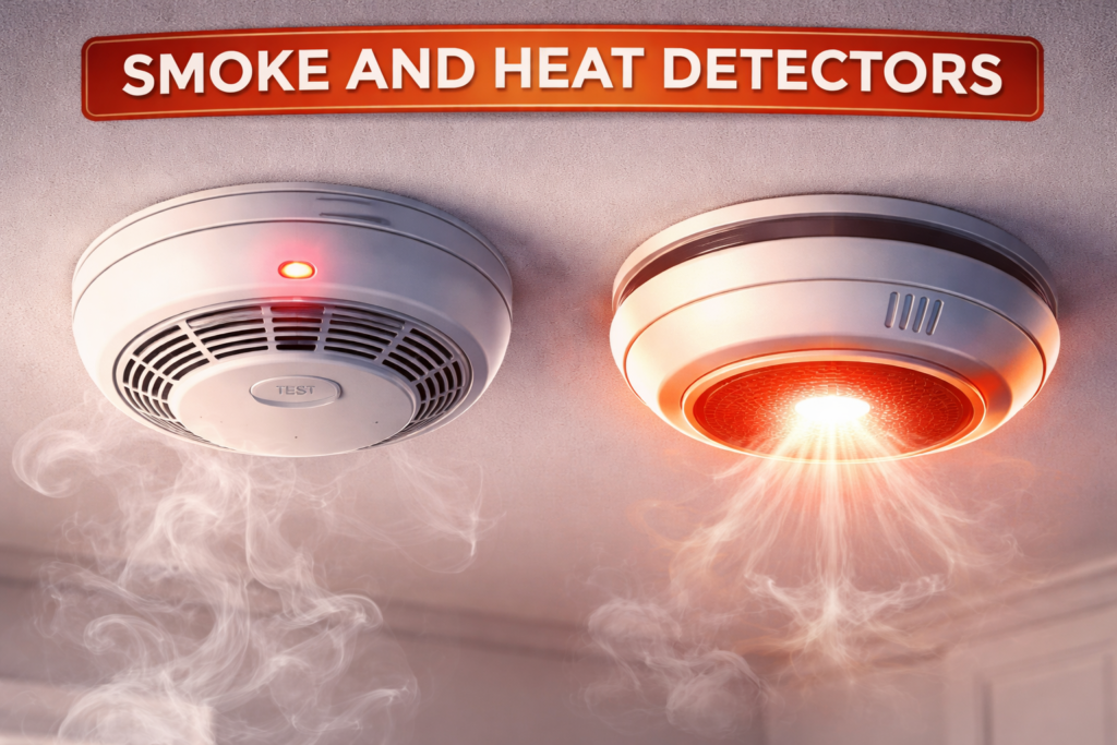 What is Fire Safety? 3 Smoke and Heat Detectors